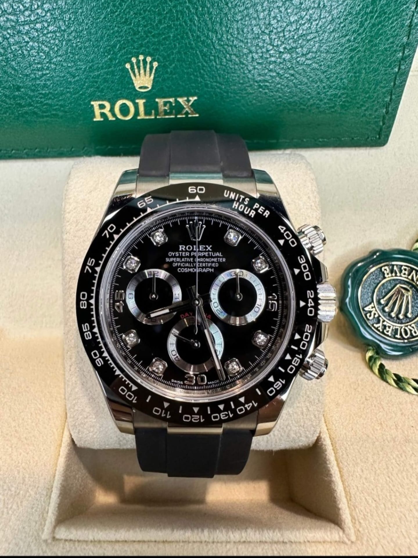 Rolex Daytona ORO BIANCO e DIAMANTI